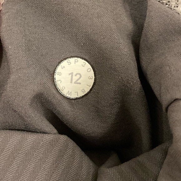 Lululemon Street To Studio Pant II *Unlined 28" Solar Gray Dance Pants Size 12 - Picture 13 of 13